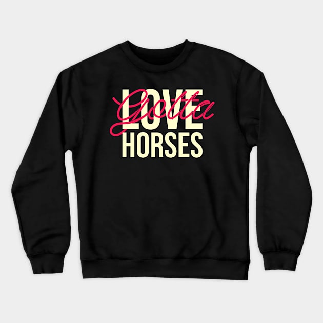 Horses lovers gifts Crewneck Sweatshirt by SerenityByAlex